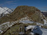 versante Est della Rocca Pergo Piccola vista dall'antecmia  rocciosa q. 2112 mt.