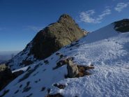 la Rocca Pergo Piccola vista dai pressi del colletto