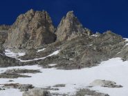 Traverso verso la cresta est