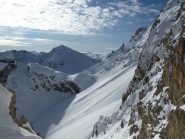 Sullo sfondo colle Sautron e Viraysse