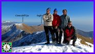 La lunga cresta che collega al Soglio