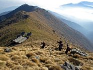 Discesa sull'alpe Frigerola