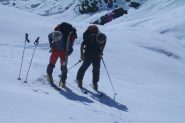 lotta agli zoccoli di neve pesante