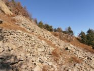 04 - sui ghiaioni ad est della cima