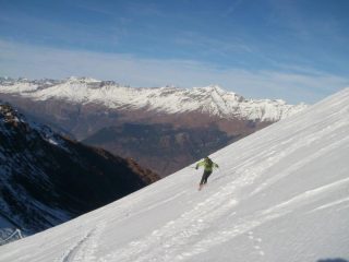 scendendo