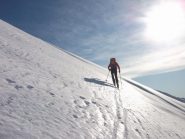 ripida dorsale per la cima