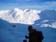 Grande innevamento sul Gran Queyron e sul Frappier