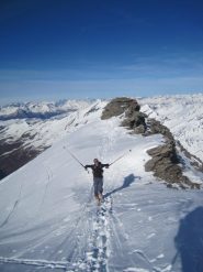 Franco arriva in vetta