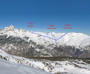 L'itinerario dal Cugulet nel 2010