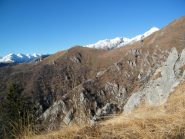 Cima Saler vista dalla cresta di salita a Cima Loit
