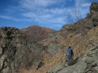 Verso il colle del Muretto