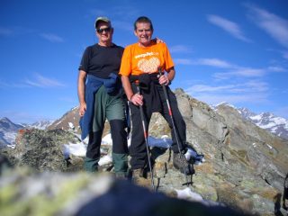 autoscatto in vetta...