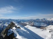 verso la Maurienne completamente priva di neve
