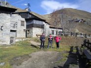 l'arrivo al rifugio Bertone..