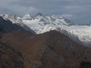 vista sull'alta valle di forzo