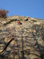 arrampicata in falesia a Voira