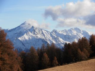 02 - vista su Grivola e Gran Paradiso