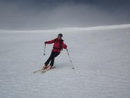 in discesa sotto la cima...bellissima!!!