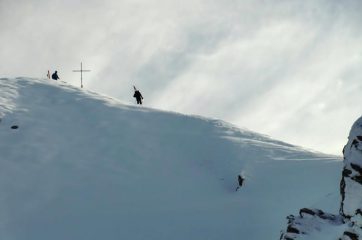 l'ultimo tratto con la punta