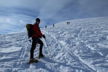 parte alta del versante NE del Rascias