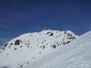il pendio sud della rasciassa,ottima neve