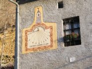 Una bella meridiana nei pressi di Tallorno
