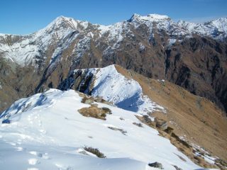 Il Monte Rosso dalla Cima Leitusa