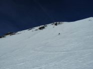 Discesa diretta dalla cima