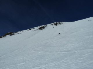 Discesa diretta dalla cima