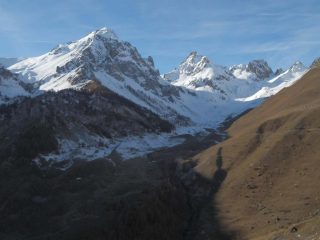 situazione dell'innevamento nel Vallone Serour