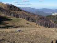 Sentiero a mezzacosta dell'Alpe