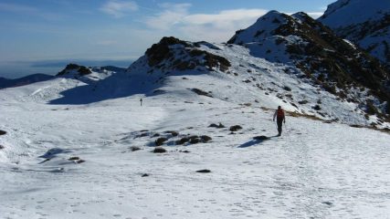 Scendendo al colle Veilet