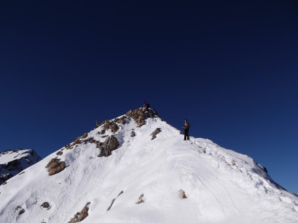 la breve cresta per raggiungere quota 2742