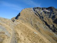 cresta di salita dalla cà de legn
