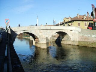 Il ponte sul Naviglio a Boffalora