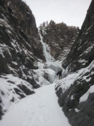 la cascata dal canale d'attacco