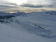 tramonto sui Gondrans