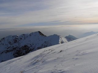 14 - la traccia da seguire verso Punta della Croce...
