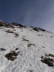 17 - sguardo indietro verso il punto più ripido, ormai è passato...