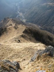 Dal M. Civetto, cresta di salita