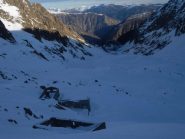 il Vallone visto da sopra le caserme