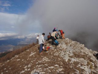 sulla cima