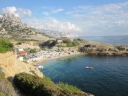 spiaggia nei pressi di Marsiglia
