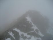 in prossimità della vetta