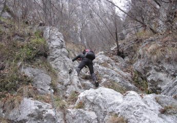 inizio del canalone belasa