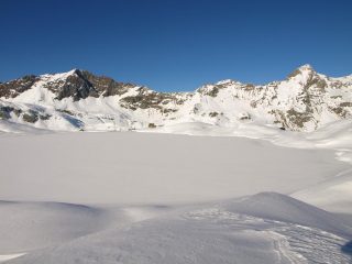 Lago del Miserin da quota 2597 m