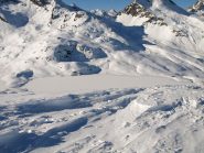 Lago del Miserin (2560 m) visto dal Monte Rascias