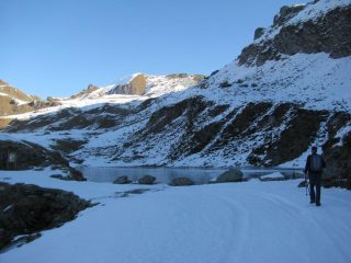 Arrivo al Lago di Monastero