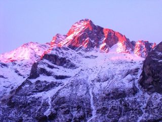 Primo sole sulla Lera