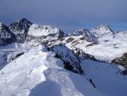 Dalla cima P.Arnas e Bessanese